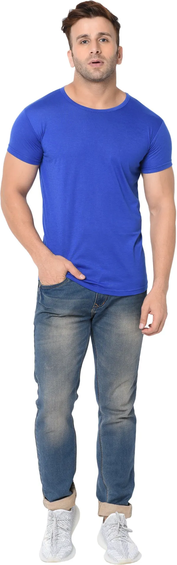 Blue_Cotton_Solid_Round_Neck_Regukar_Fit_T-Shirt_for_men