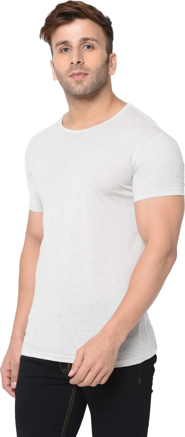 Grey_Cotton_Solid_Round_Neck_Regukar_Fit_T-Shirt_For_Men