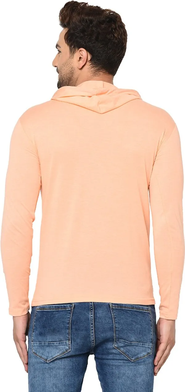 Beige_Cotton_Solid_Hooded_Neck_Regukar_Fit_T-Shirt_for_men