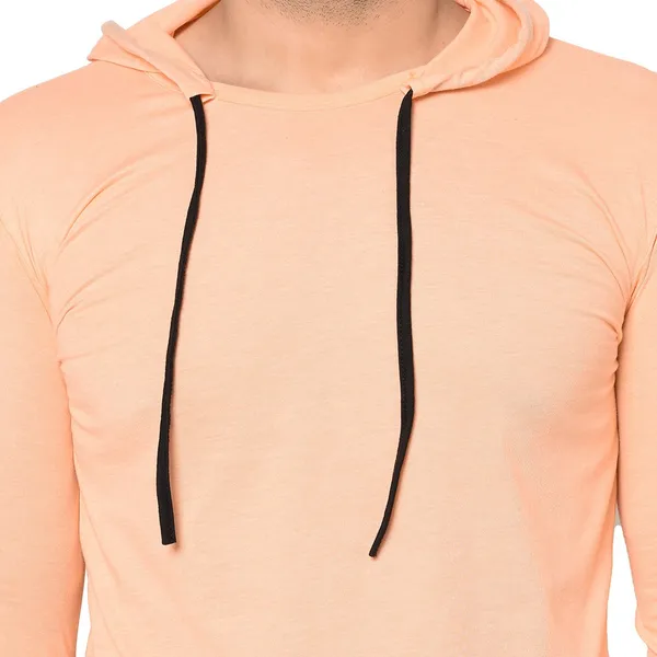 Beige_Cotton_Solid_Hooded_Neck_Regukar_Fit_T-Shirt_for_men