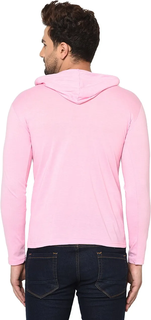 Pink_Cotton_Solid_Scoop_Neck_Regukar_Fit_T-Shirt_For_Men