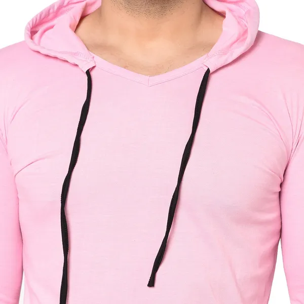 Pink_Cotton_Solid_Scoop_Neck_Regukar_Fit_T-Shirt_For_Men