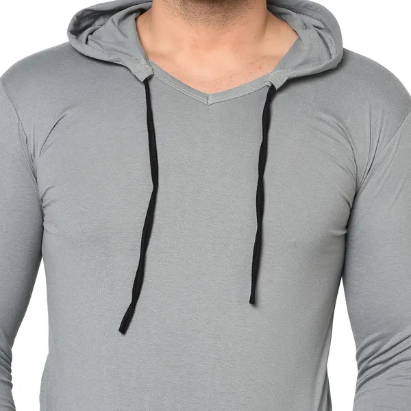 Grey_Cotton_Solid_Scoop_Neck_Regukar_Fit_T-Shirt_For_Men