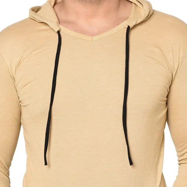 Beige_Cotton_Solid_Scoop_Neck_Regukar_Fit_T-Shirt_For_Men