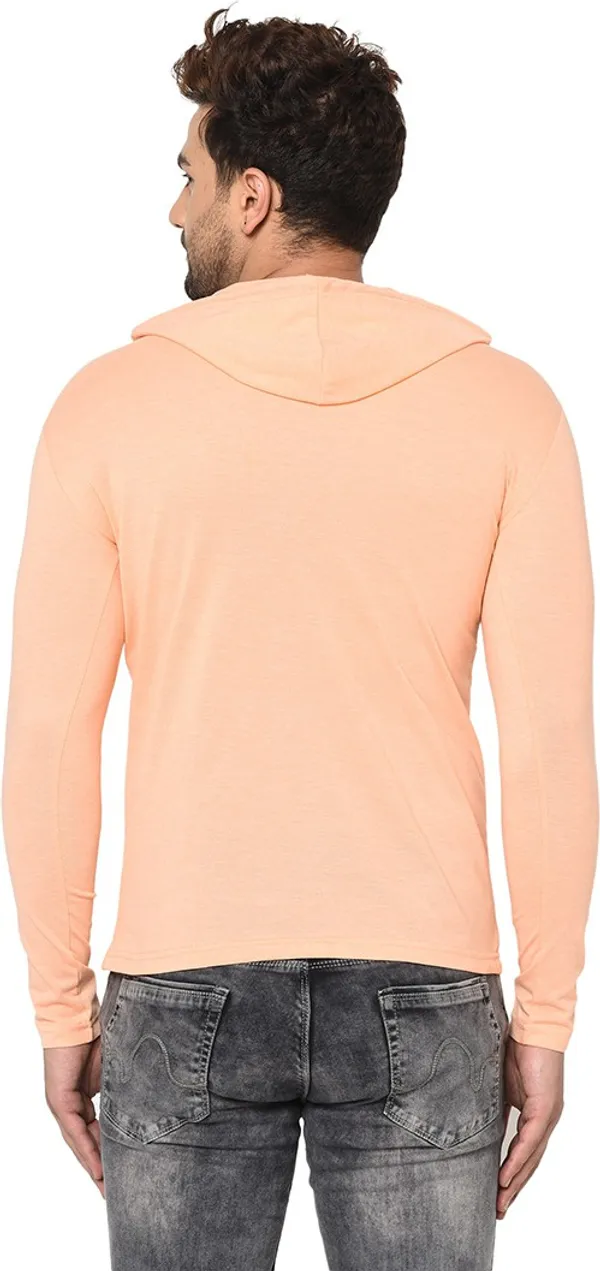 Beige_Cotton_Solid_Scoop_Neck_Regukar_Fit_T-Shirt_For_Men