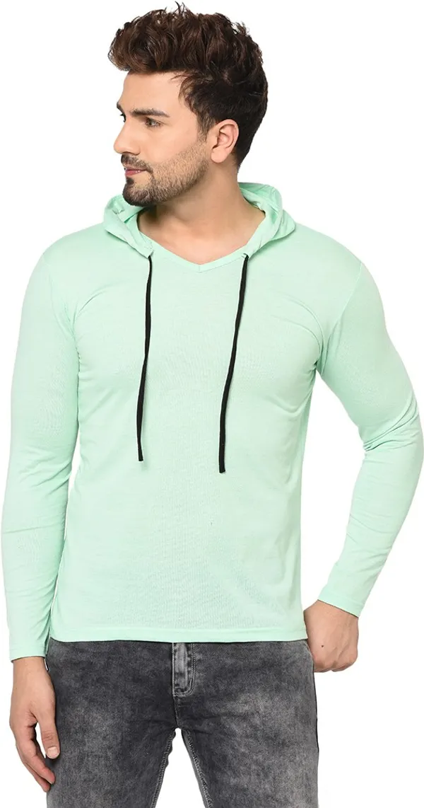 Green_Cotton_Solid_Men_Scoop_Neck_Regukar_Fit_T-Shirt_For_Men