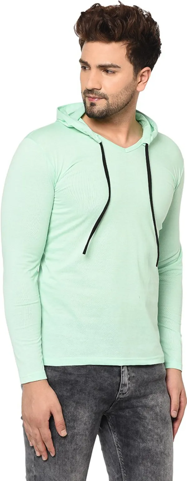 Green_Cotton_Solid_Men_Scoop_Neck_Regukar_Fit_T-Shirt_For_Men