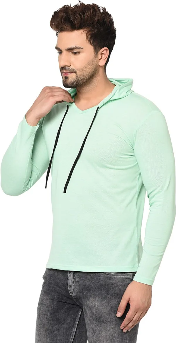 Green_Cotton_Solid_Men_Scoop_Neck_Regukar_Fit_T-Shirt_For_Men