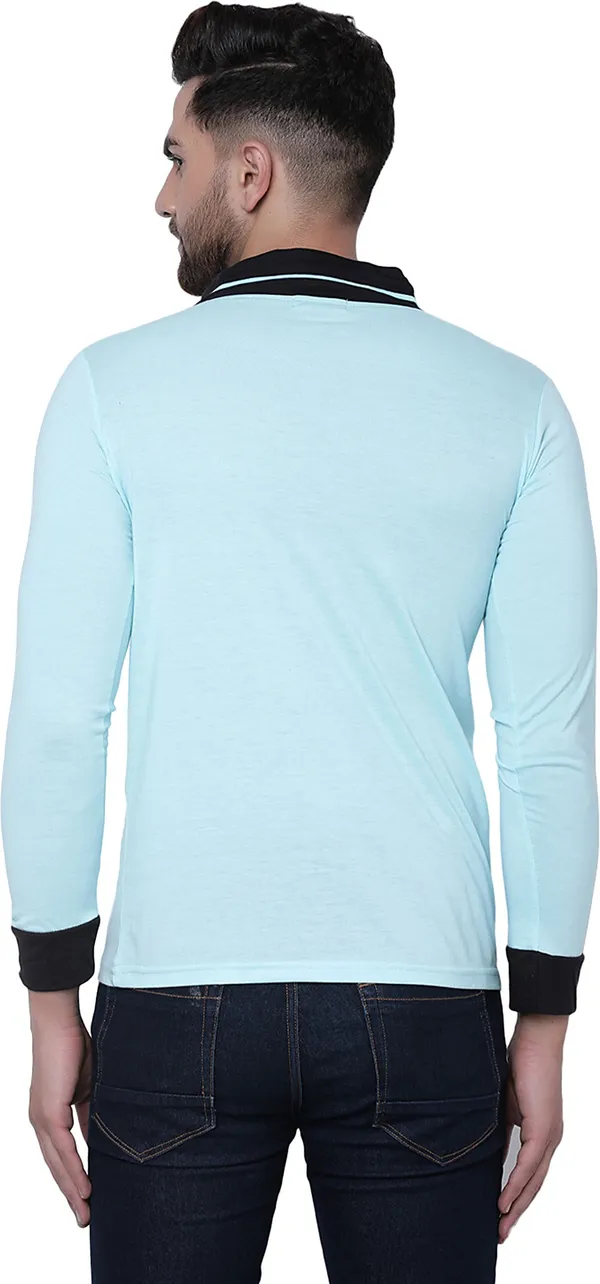 Blue_Cotton_Solid_Shawl_Neck_Regukar_Fit_T-Shirt_for_men