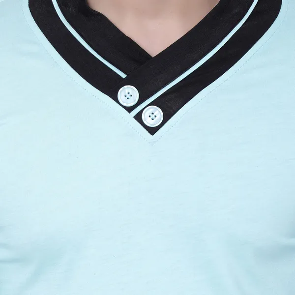 Blue_Cotton_Solid_Shawl_Neck_Regukar_Fit_T-Shirt_for_men