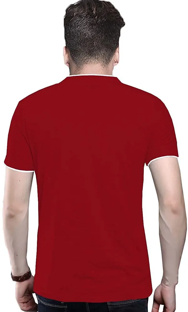 Brown_Cotton_Solid_Henley_Neck_Regukar_Fit_T-Shirt_for_men