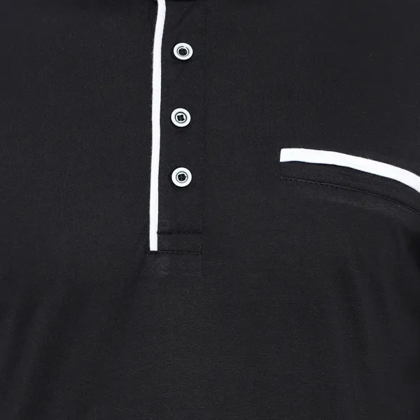 Black_Cotton_Solid_Mandarin_Collar_Regukar_Fit_T-Shirt_for_men