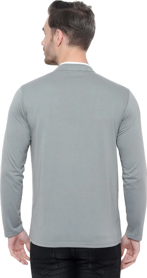 Grey_Cotton_Solid_Mandarin_Collar_Regukar_Fit_T-Shirt_for_men