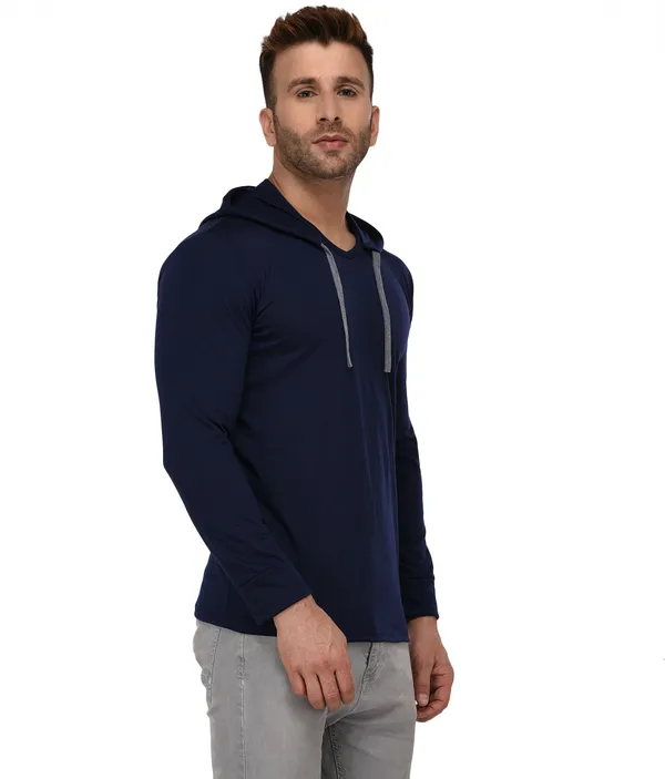 Dark_Blue_Cotton_Solid_Scoop_Neck_Regukar_Fit_T-Shirt_For_Men