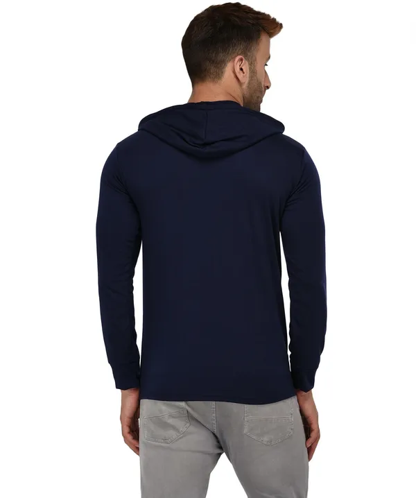 Dark_Blue_Cotton_Solid_Scoop_Neck_Regukar_Fit_T-Shirt_For_Men