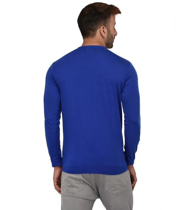 Dark_Blue_Cotton_Solid_Henley_Neck_Regukar_Fit_T-Shirt_For_Men
