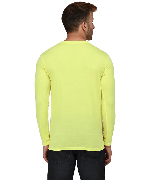 Yellow_Cotton_Solid_Henley_Neck_Regukar_Fit_T-Shirt_for_men