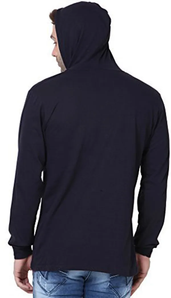 Dark_Blue_Cotton_Solid_Hooded_Neck_Regukar_Fit_T-Shirt_For_Men