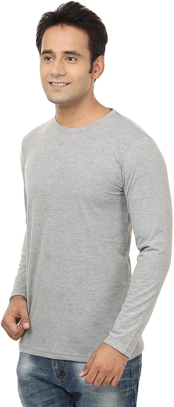 Grey_Cotton_Solid_V_Neck_Regukar_Fit_T-Shirt_For_Men