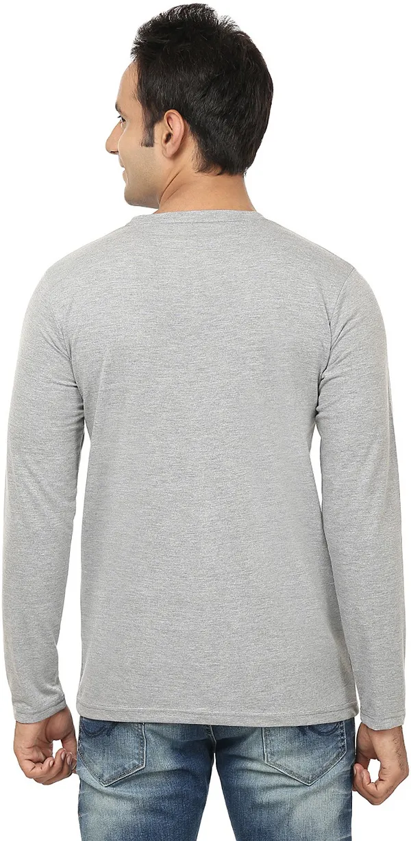 Grey_Cotton_Solid_V_Neck_Regukar_Fit_T-Shirt_For_Men