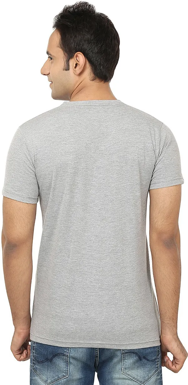 Grey_Cotton_Solid_V_Neck_Regukar_Fit_T-Shirt_For_Men
