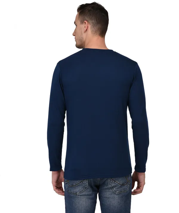 Blue_Cotton_Solid_Men_Henley_Neck_Regukar_Fit_T-Shirt_For_Men