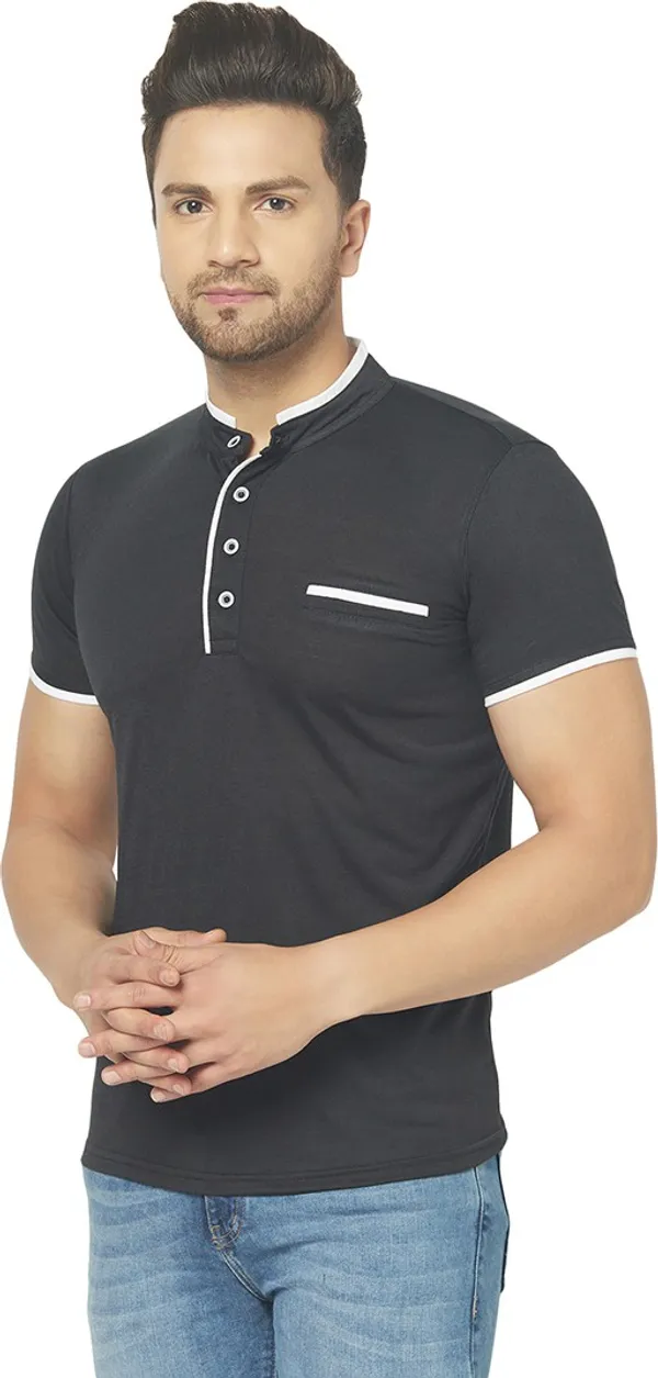 Brown_Cotton_Solid_Henley_Neck_Regukar_Fit_T-Shirt_for_men
