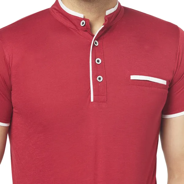 Maroon_Cotton_Solid_Henley_Neck_Regukar_Fit_T-Shirt_for_men