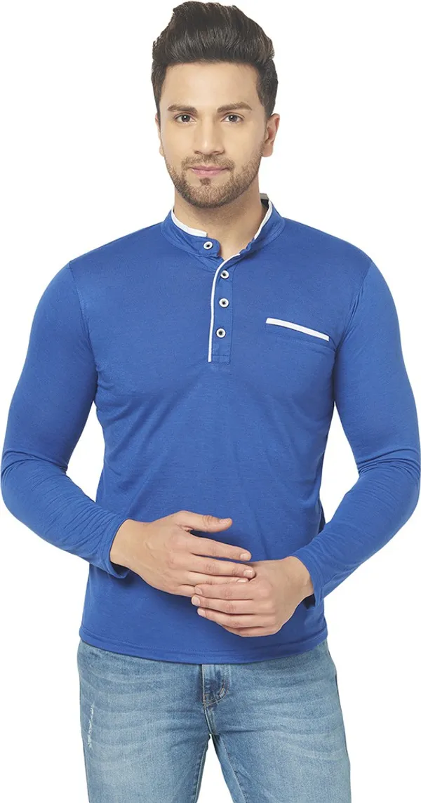 Dark_Blue_Cotton_Solid_Henley_Neck_Regukar_Fit_T-Shirt_for_men