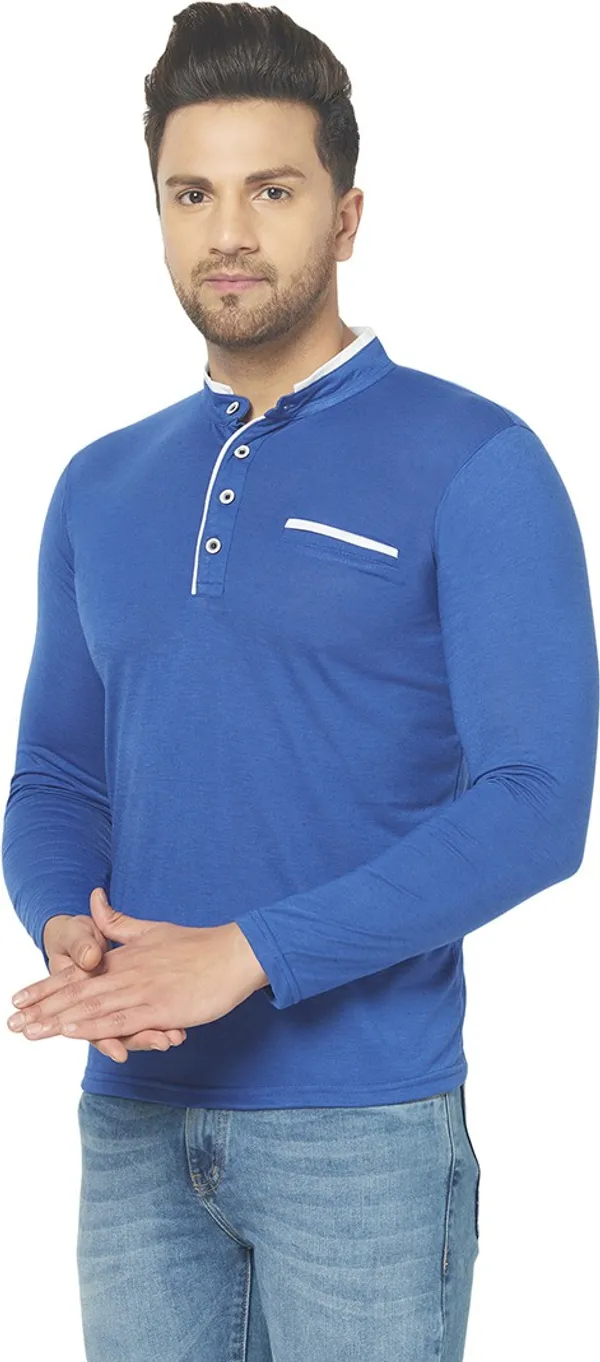Dark_Blue_Cotton_Solid_Henley_Neck_Regukar_Fit_T-Shirt_for_men