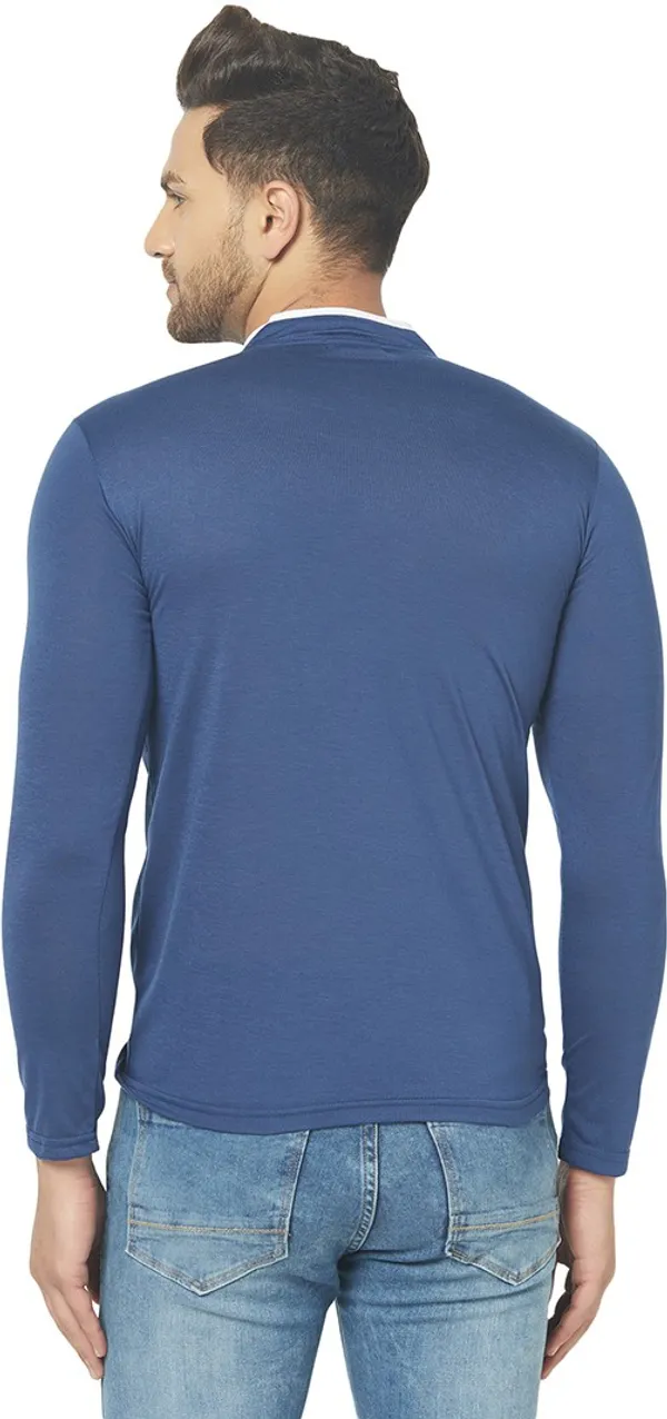 Dark_Blue_Cotton_Solid_Henley_Neck_Regukar_Fit_T-Shirt_for_men