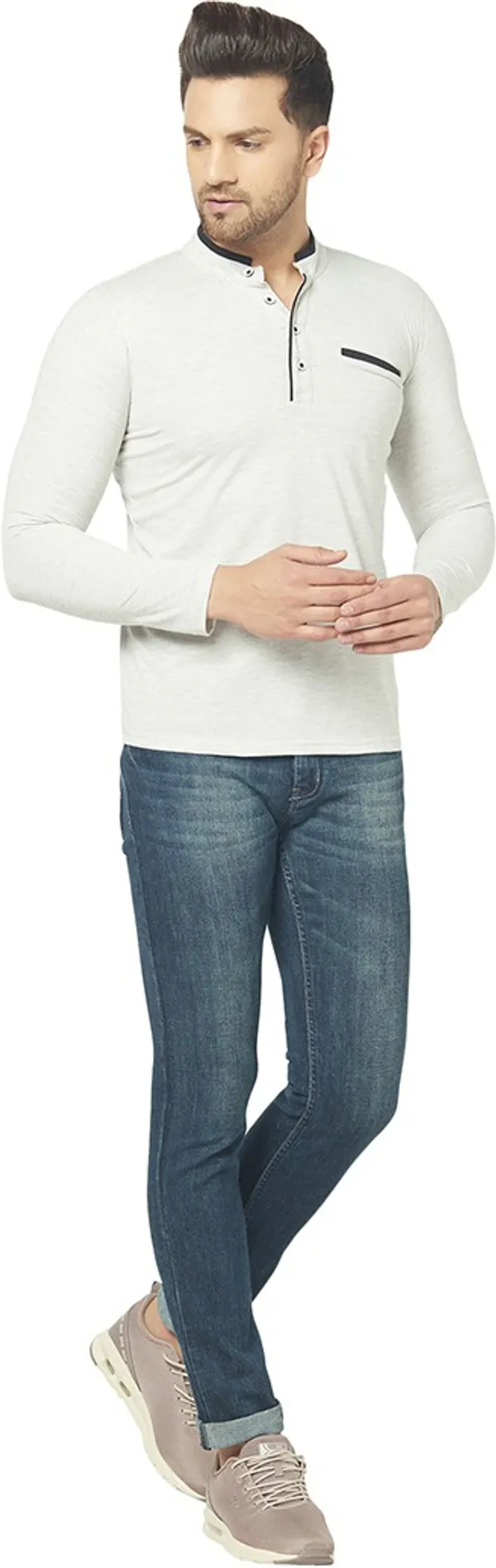 Grey_Cotton_Solid_Henley_Neck_Regukar_Fit_T-Shirt_for_men