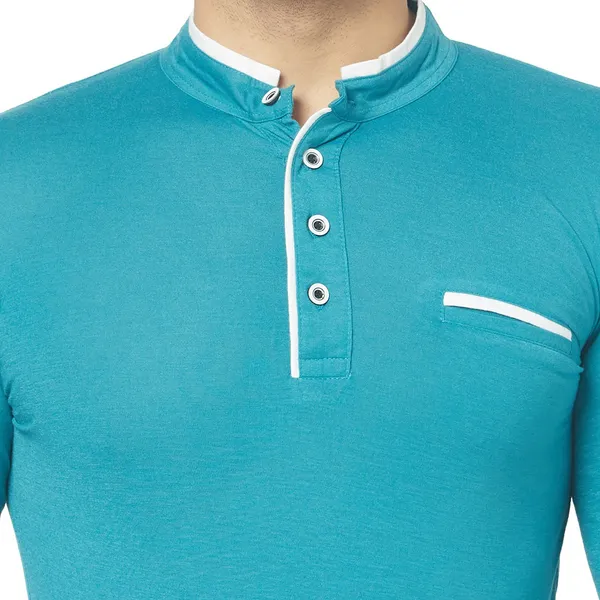 Dark_Blue_Cotton_Solid_Henley_Neck_Regukar_Fit_T-Shirt_For_Men