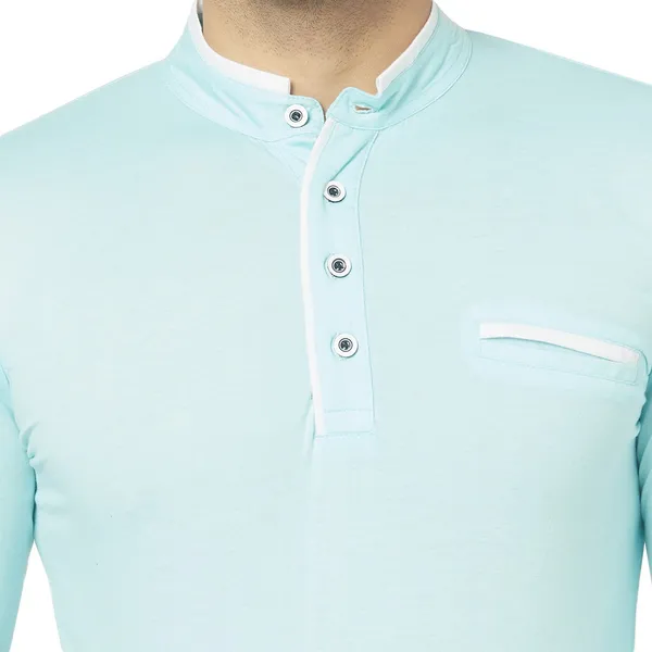 Blue_Cotton_Solid_Henley_Neck_Regukar_Fit_T-Shirt_For_Men