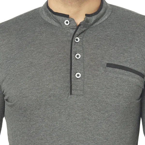 Grey_Cotton_Solid_Mandarin_Collar_Regukar_Fit_T-Shirt_for_men