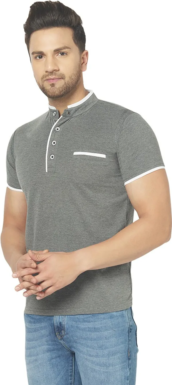 Grey_Cotton_Solid_Henley_Neck_Regukar_Fit_T-Shirt_For_Men