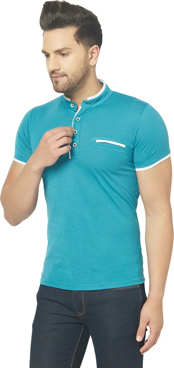 Dark_Blue_Cotton_Solid_Henley_Neck_Regukar_Fit_T-Shirt_for_men