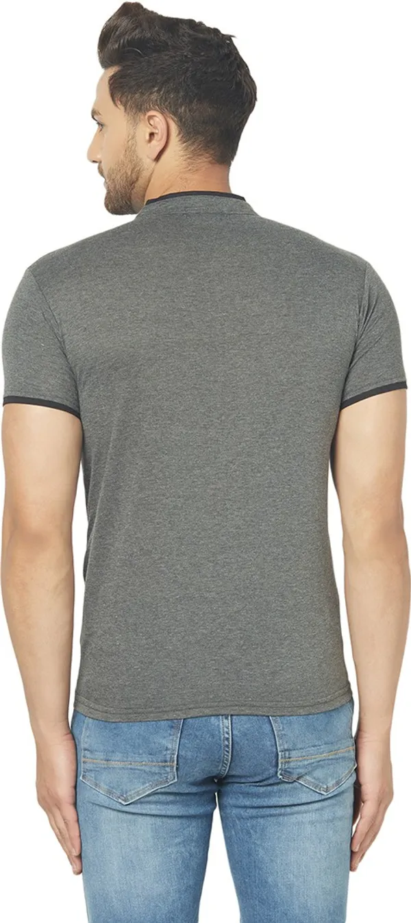 Grey_Cotton_Solid_Mandarin_Collar_Regukar_Fit_T-Shirt_For_Men