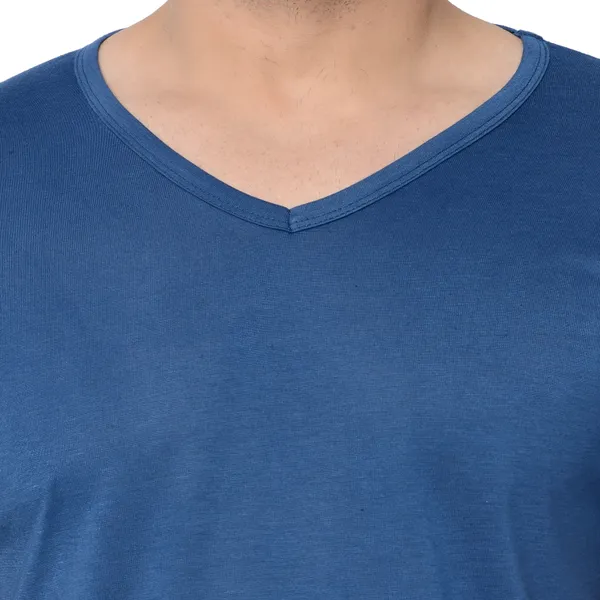 Dark_Blue_Cotton_Solid_V_Neck_Regukar_Fit_T-Shirt_for_men