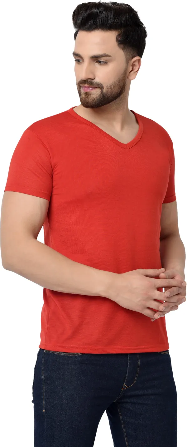 Red_Cotton_Solid_Round_Neck_Pink_Regukar_Fit_T-Shirt_for_men