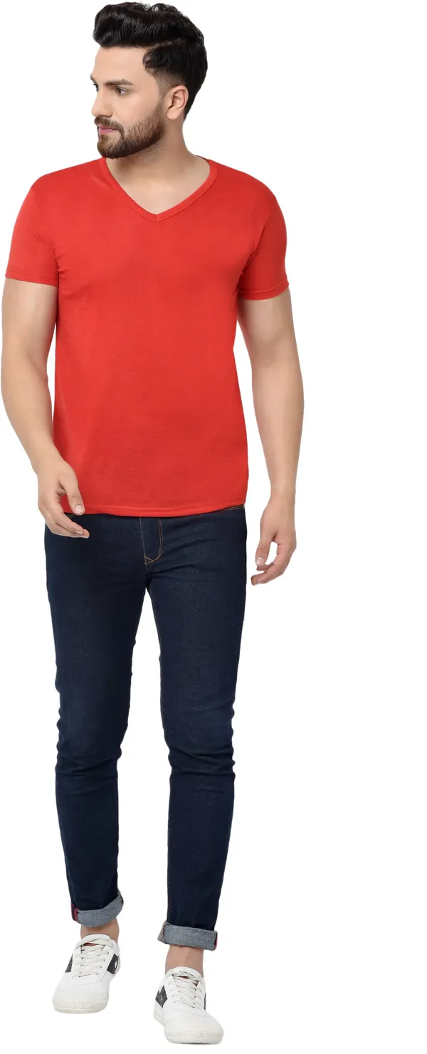 Red_Cotton_Solid_Round_Neck_Pink_Regukar_Fit_T-Shirt_for_men