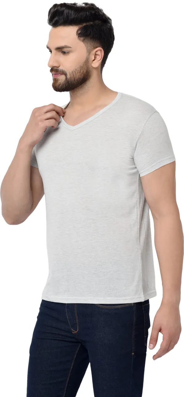 Grey_Self_Design_V_Neck_Regukar_Fit_T-Shirt_for_men
