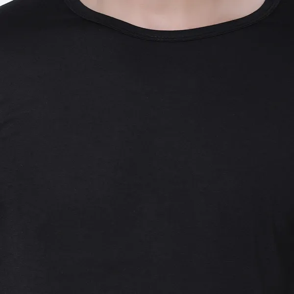 Black_Cotton_Solid_Round_Neck_Regukar_Fit_T-Shirt_For_Men