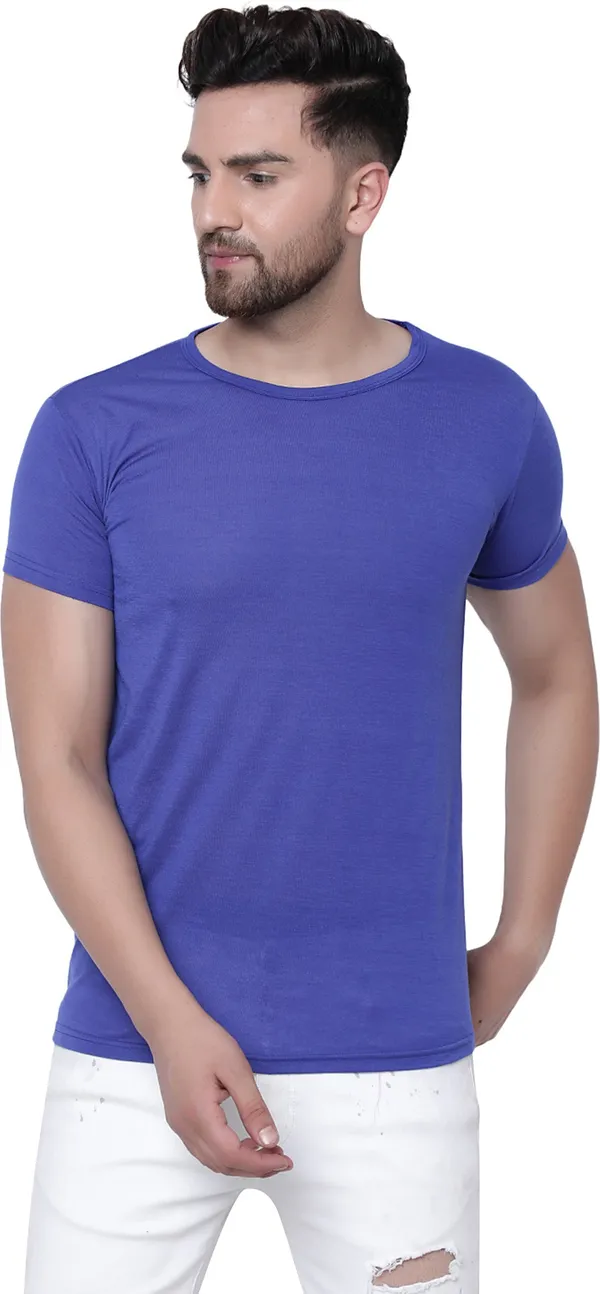 Dark_Blue_Cotton_Solid_Round_Neck_Regukar_Fit_T-Shirt_For_Men