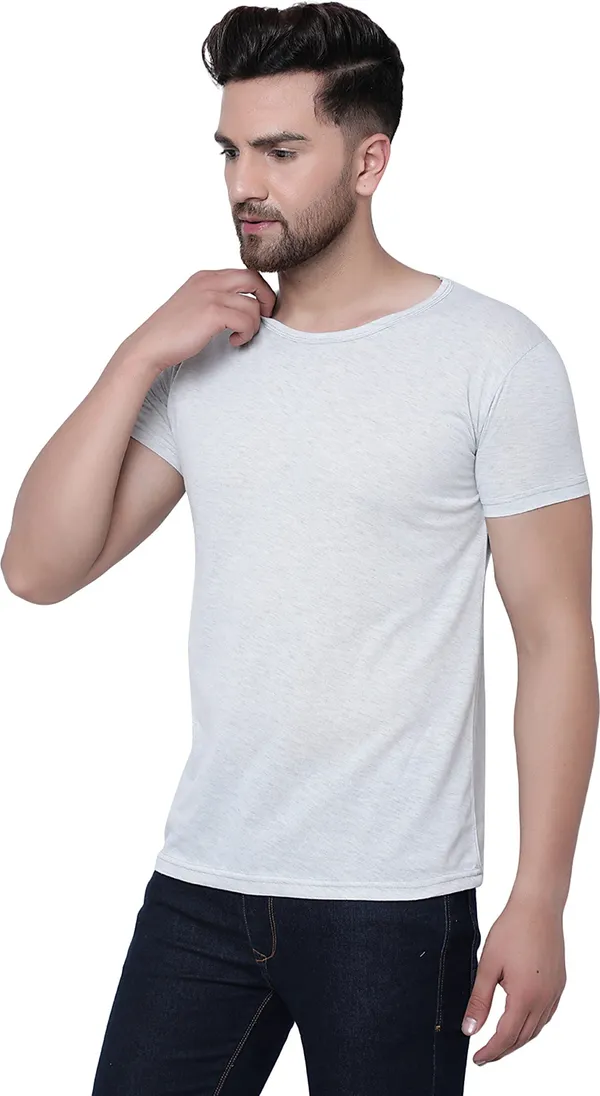 Grey_Cotton_Solid_Round_Neck_Regukar_Fit_T-Shirt_For_Men