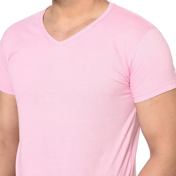 Pink_Cotton_Solid_V_Neck_Pink_Regukar_Fit_T-Shirt_for_men
