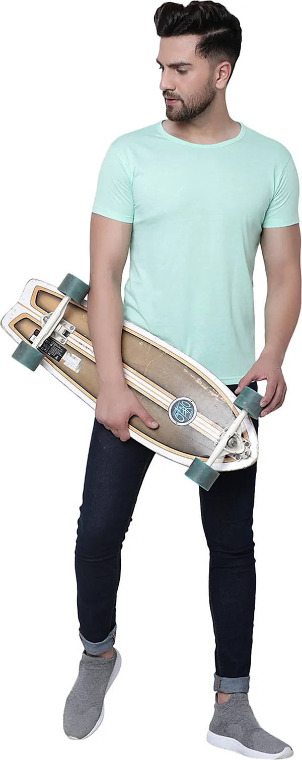 Green_Cotton_Solid_Round_Neck_Regukar_Fit_T-Shirt_for_men
