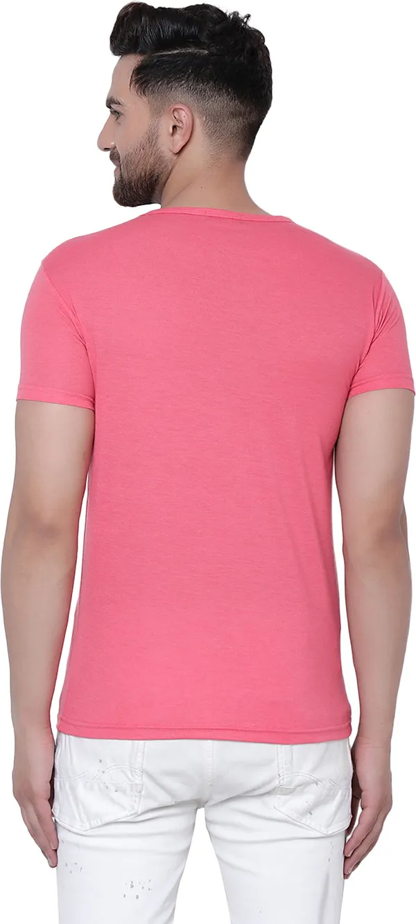 Red__Cotton_Solid_Round_Neck__Regukar_Fit_T-Shirt_For_Men