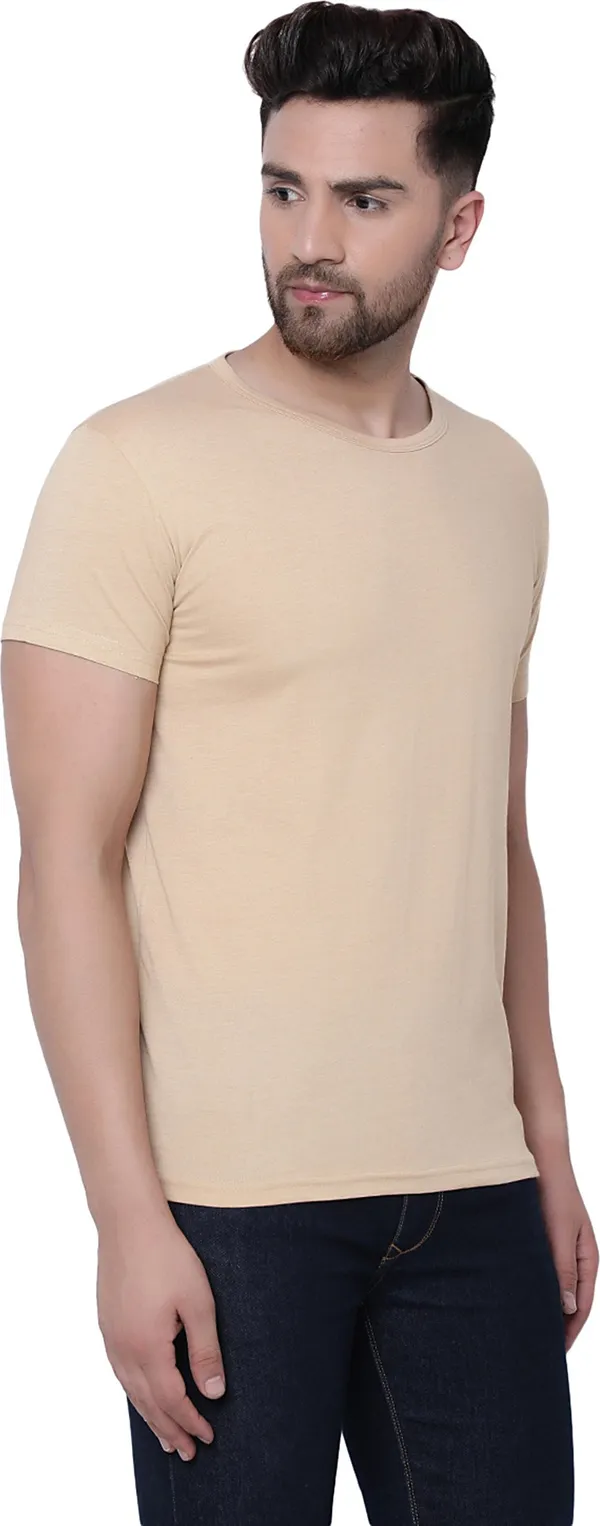 Beige_Cotton_Solid_Round_Neck_Regukar_Fit_T-Shirt_for_men