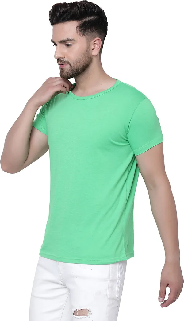 Green_Cotton_Solid_Round_Neck_Regukar_Fit_T-Shirt_for_men